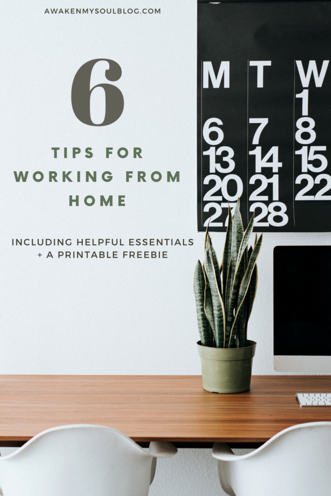 working from home tips and essentials