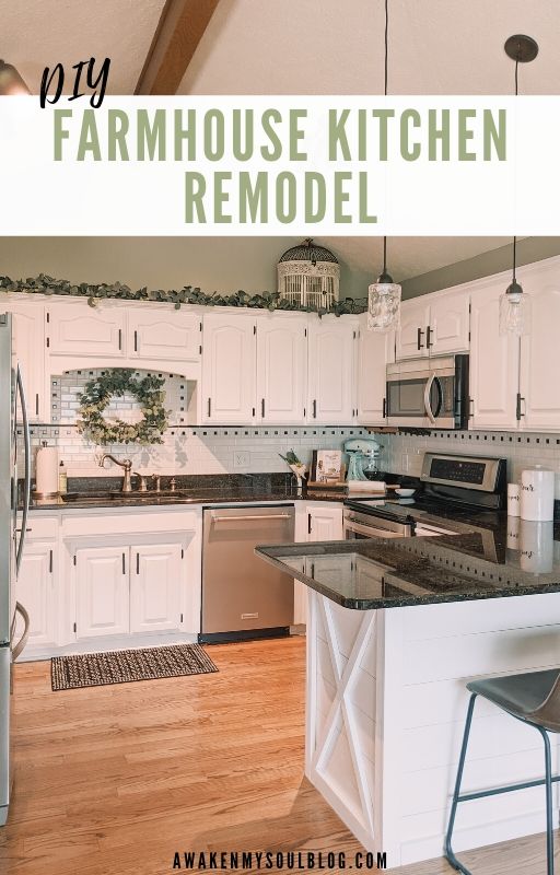 Our Diy Farmhouse Kitchen Remodel The, Diy Kitchen Cabinets Remodel