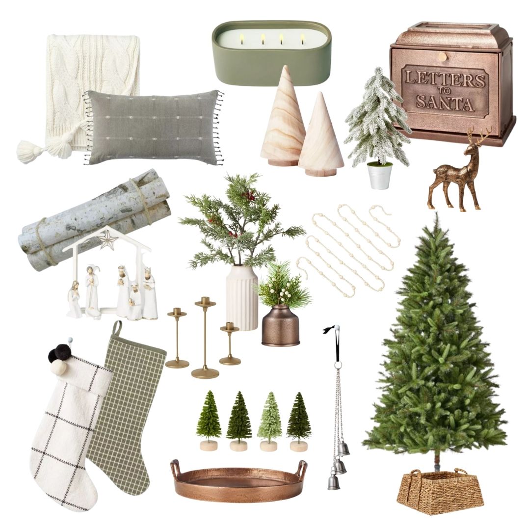2021 Target Christmas Home Decor Guide - The Gage Made Home